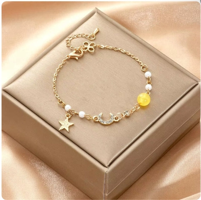 Moon Golden Bracelet 2