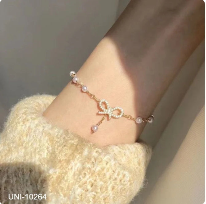 Bow Diamond Bracelet